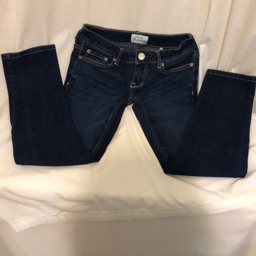 Aeropostale blue jeans skinny size 00 short